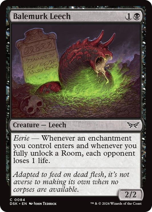 Balemurk Leech (84) (Duskmourn: House of Horror)