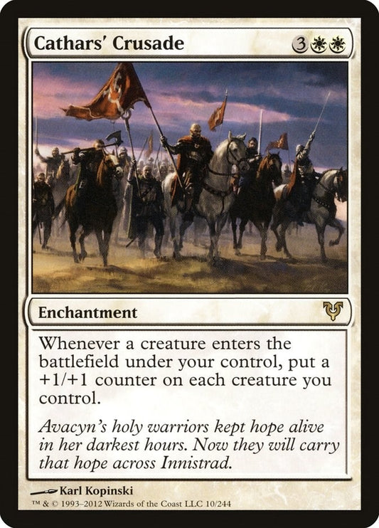 Cathars' Crusade (10) (Avacyn Restored)