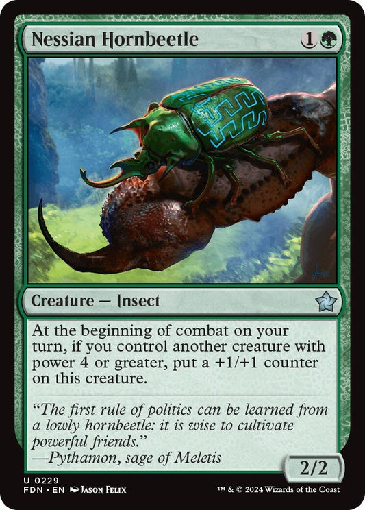 Nessian Hornbeetle (229) (Foundations)