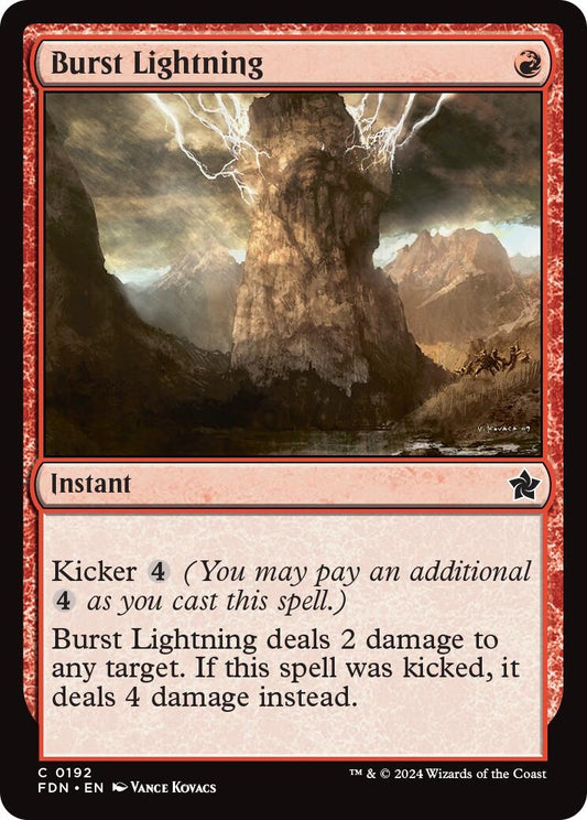 Burst Lightning (192) (Foundations)