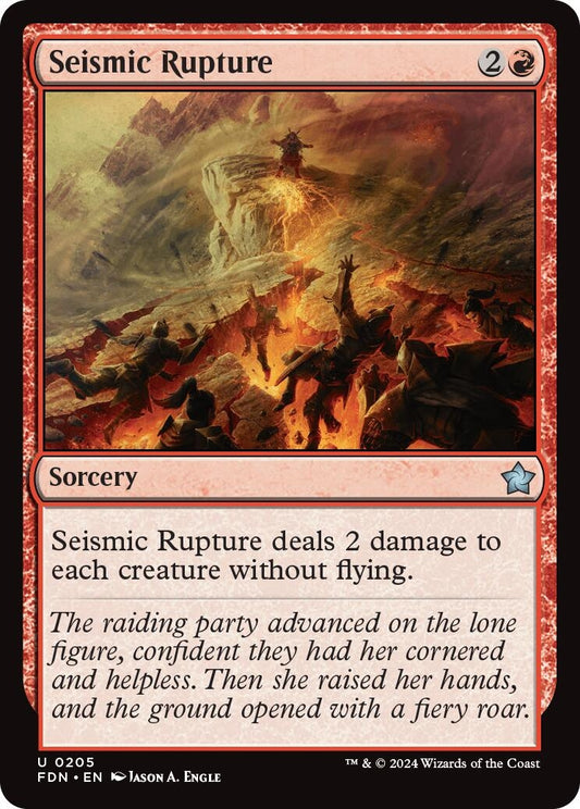 Seismic Rupture (205) (Foundations)