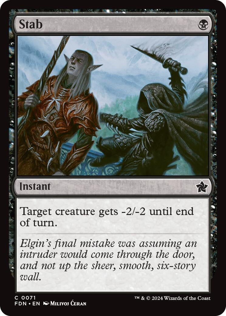 Stab (71) (Foundations)