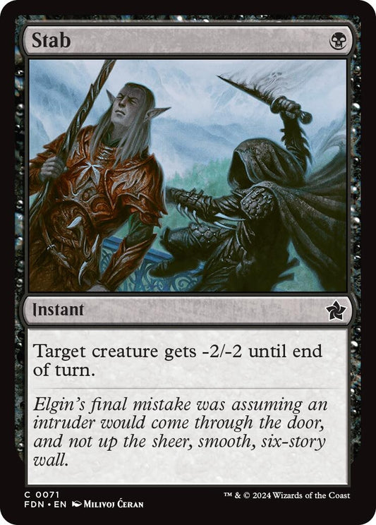 Stab (71) (Foundations)