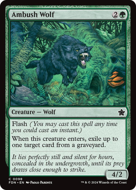 Ambush Wolf (98) (Foundations)