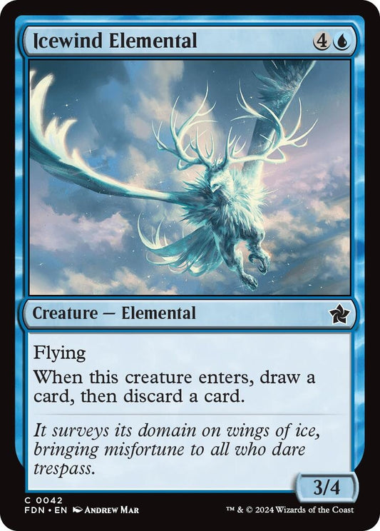 Icewind Elemental (42) (Foundations)