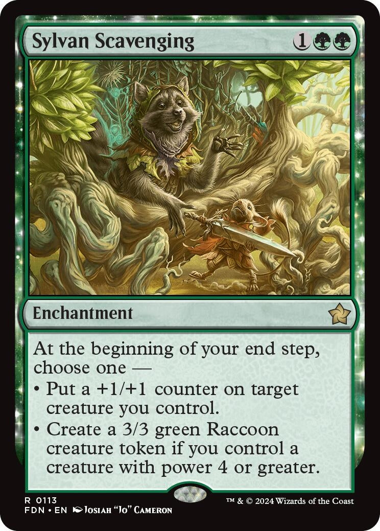 Sylvan Scavenging (113) (Foundations)