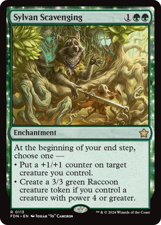 Sylvan Scavenging (113) (Foundations)