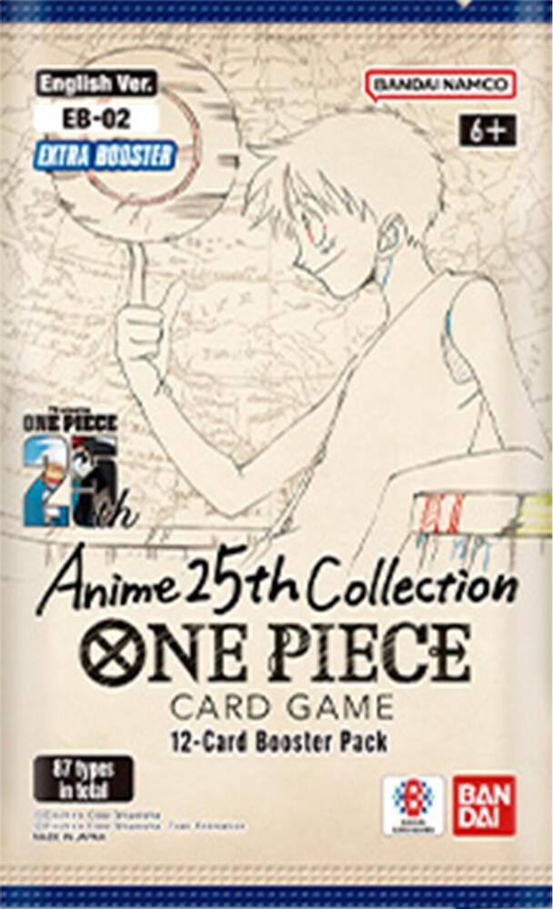 One Piece Extra Booster: Anime 25th Collection Booster [EB-02] ENGLISH