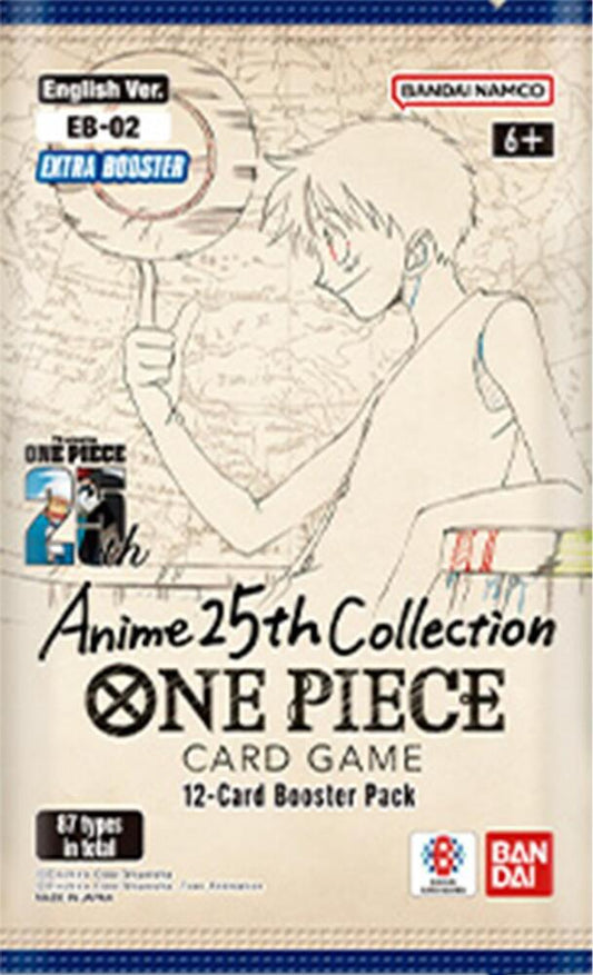 One Piece Extra Booster: Anime 25th Collection Booster [EB-02] ENGLISH