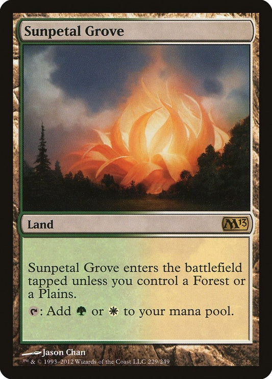 Sunpetal Grove (229) (Magic 2013 (M13))