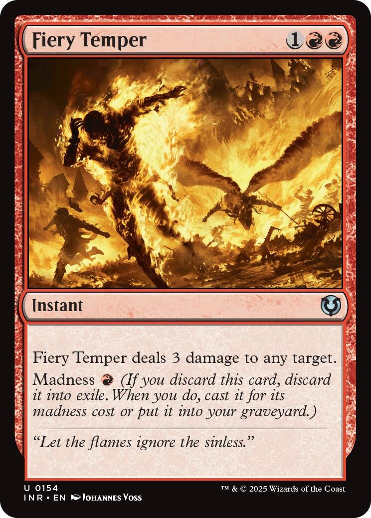 Fiery Temper (154) (Innistrad Remastered)