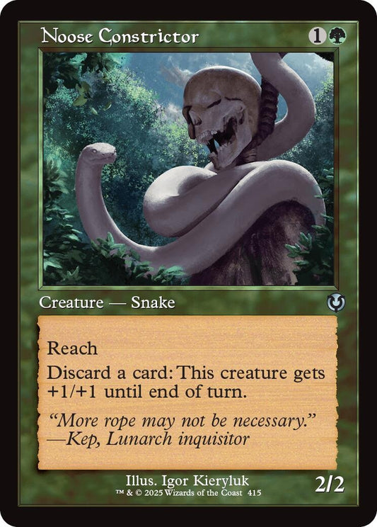 Noose Constrictor (Retro Frame) (415) (Innistrad Remastered)