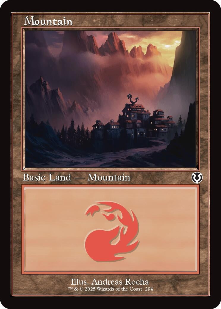 Mountain (294) (Retro Frame) (294) (Innistrad Remastered)