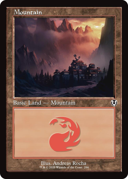 Mountain (294) (Retro Frame) (294) (Innistrad Remastered)
