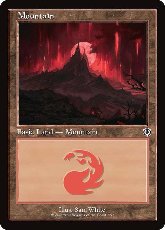 Mountain (295) (Retro Frame) (295) (Innistrad Remastered)