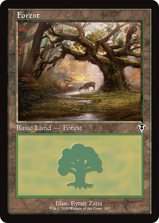 Forest (297) (Retro Frame) (297) (Innistrad Remastered)