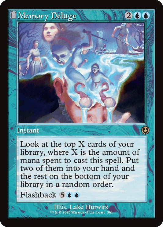 Memory Deluge (Retro Frame) (361) (Innistrad Remastered)
