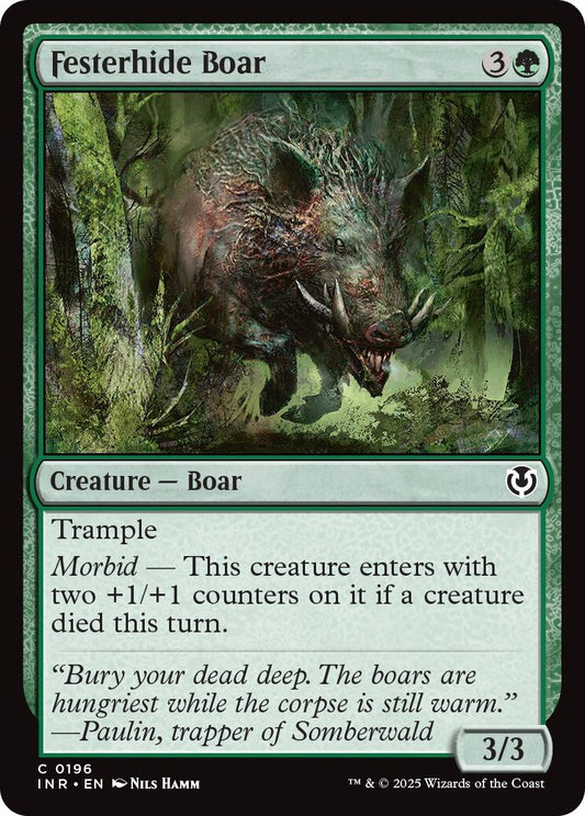 Festerhide Boar (196) (Innistrad Remastered)