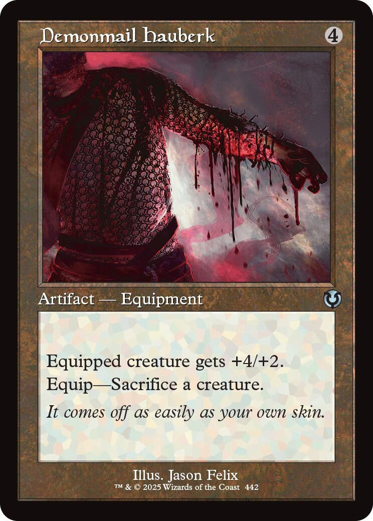 Demonmail Hauberk (Retro Frame) (442) (Innistrad Remastered)