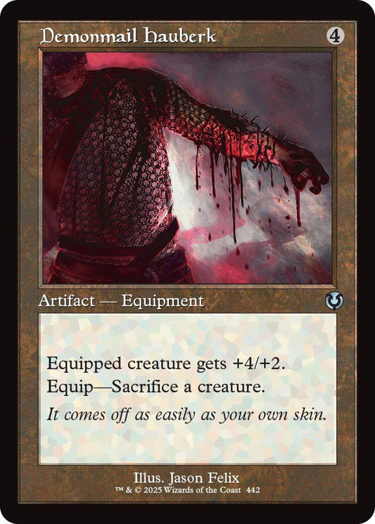 Demonmail Hauberk (Retro Frame) (442) (Innistrad Remastered)