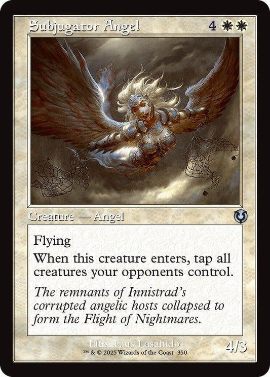 Subjugator Angel (Retro Frame) (350) (Innistrad Remastered)