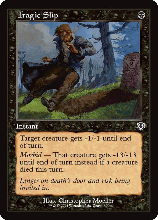 Tragic Slip (Retro Frame) (390) (Innistrad Remastered)