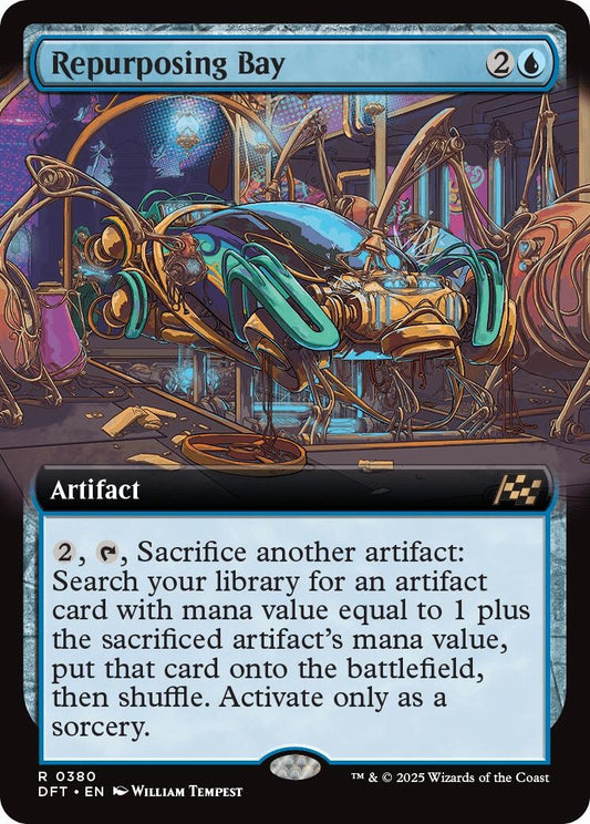 Repurposing Bay (Extended Art) (380) (Aetherdrift)