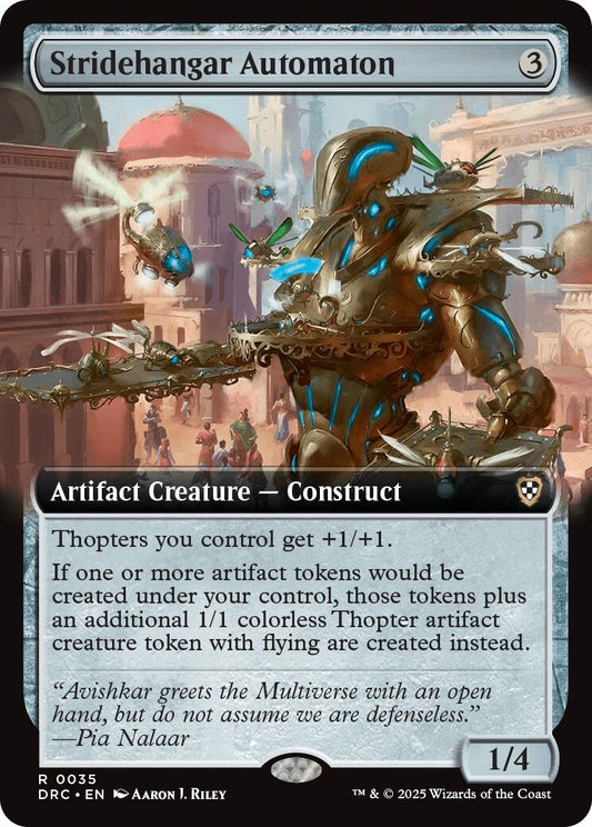 Stridehangar Automaton (Extended Art) (35) (Commander: Aetherdrift)