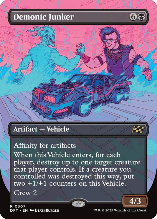 Demonic Junker (Borderless) (307) (Aetherdrift)