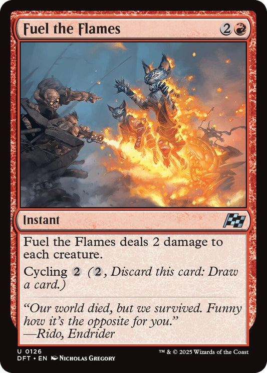 Fuel the Flames (126) (Aetherdrift)