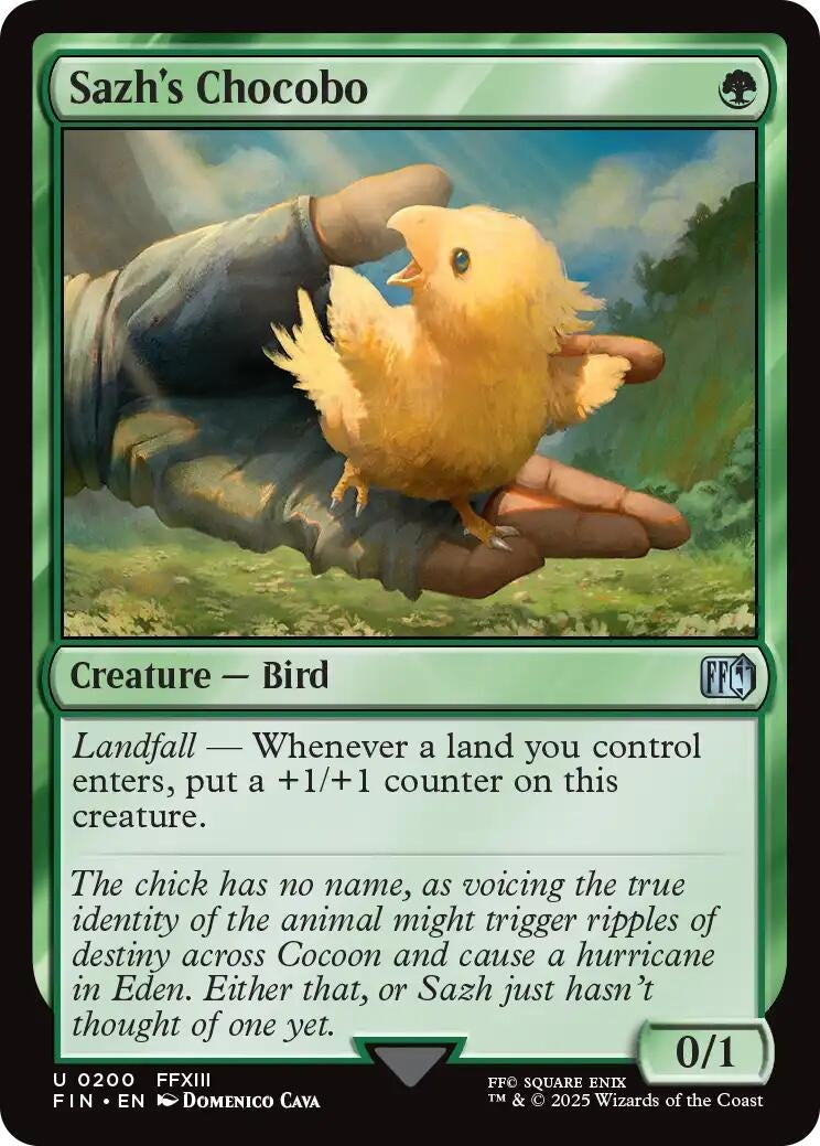 Sazh's Chocobo (200) (FINAL FANTASY)