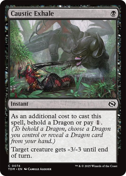 Caustic Exhale (74) (Tarkir: Dragonstorm)