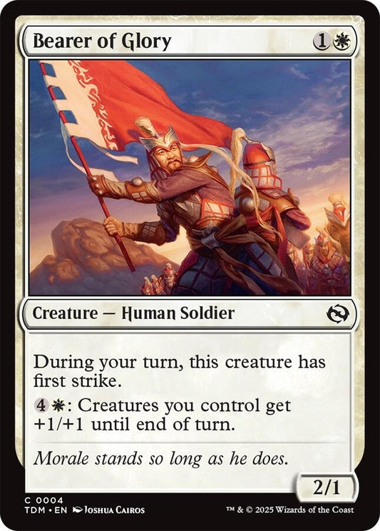 Bearer of Glory (4) (Tarkir: Dragonstorm)