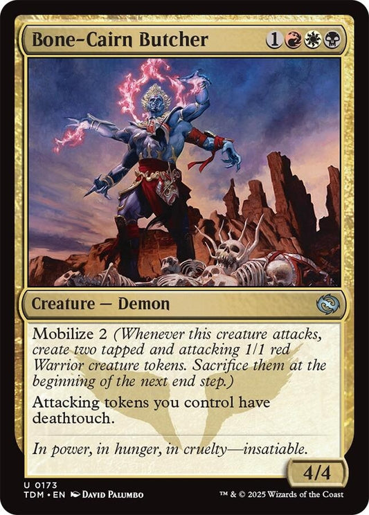 Bone-Cairn Butcher (173) (Tarkir: Dragonstorm)