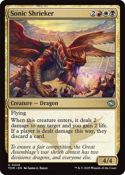 Sonic Shrieker (226) (Tarkir: Dragonstorm)