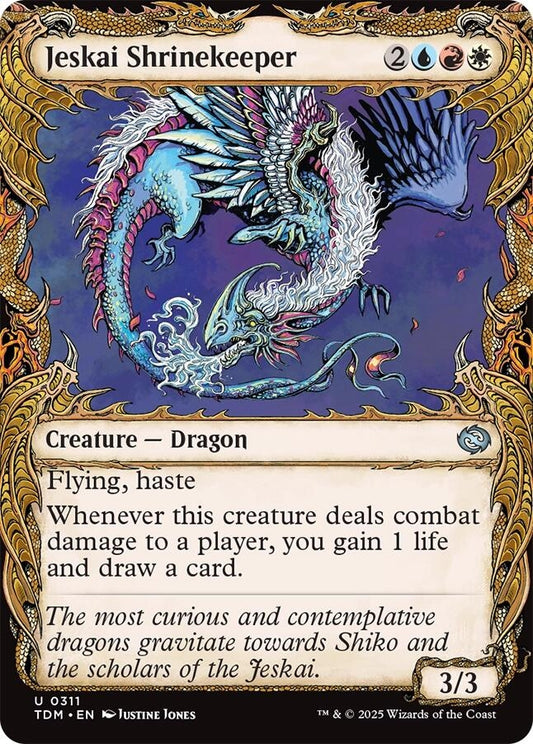 Jeskai Shrinekeeper (Showcase) (311) (Tarkir: Dragonstorm)