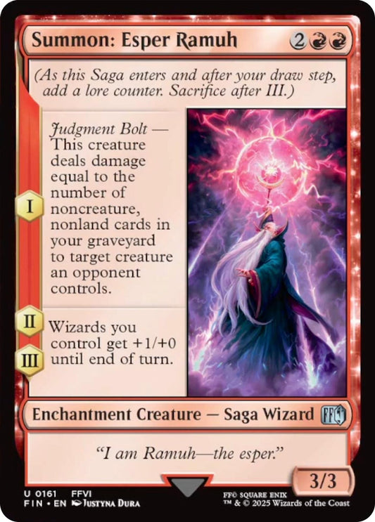 Summon: Esper Ramuh (161) (FINAL FANTASY)