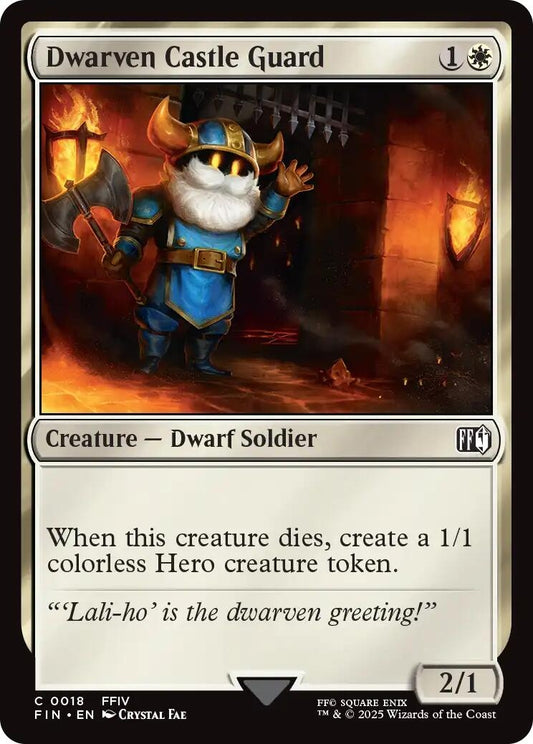 Dwarven Castle Guard (18) (FINAL FANTASY)