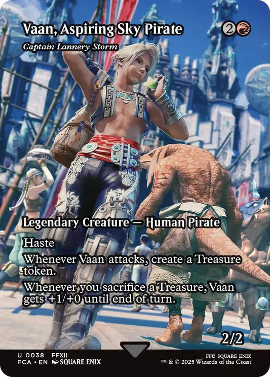 Vaan, Aspiring Sky Pirate - Captain Lannery Storm (Showcase) (38) (FINAL FANTASY: Through the Ages)