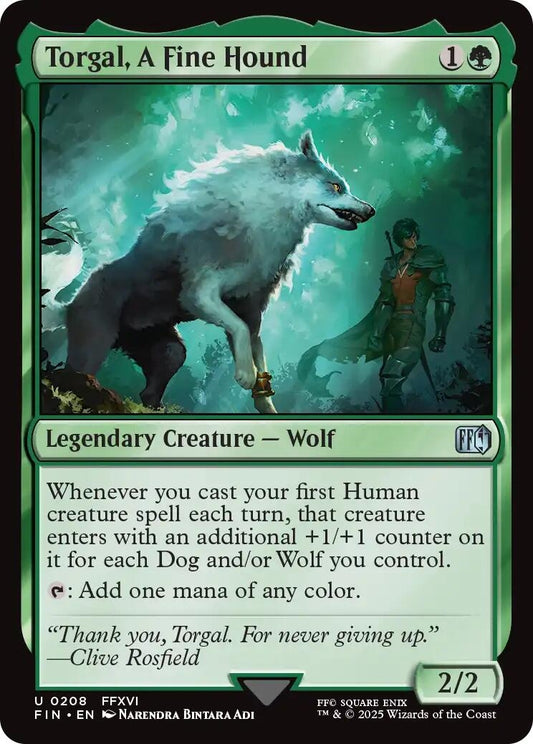 Torgal, A Fine Hound (208) (FINAL FANTASY)