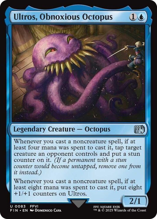 Ultros, Obnoxious Octopus (83) (FINAL FANTASY)