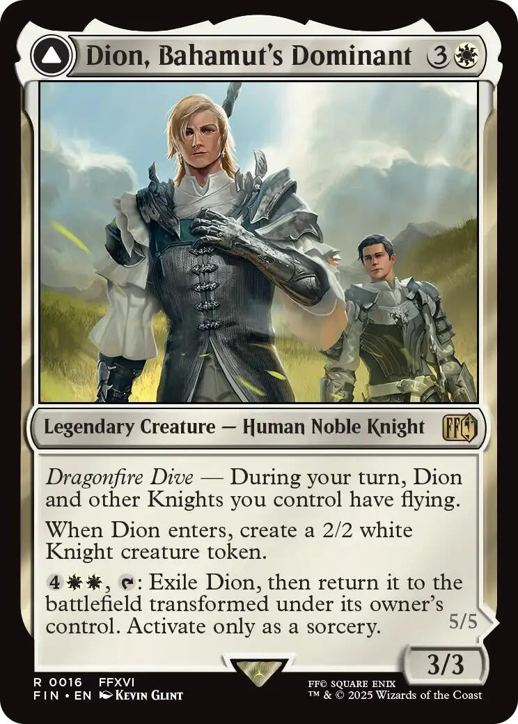 Dion, Bahamut's Dominant (16) (FINAL FANTASY)