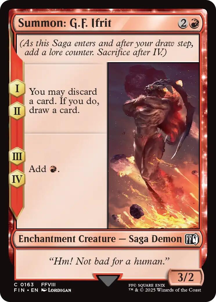 Summon: G.F. Ifrit (163) (FINAL FANTASY)