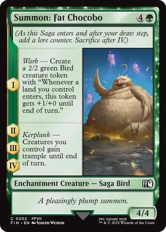 Summon: Fat Chocobo (202) (FINAL FANTASY)