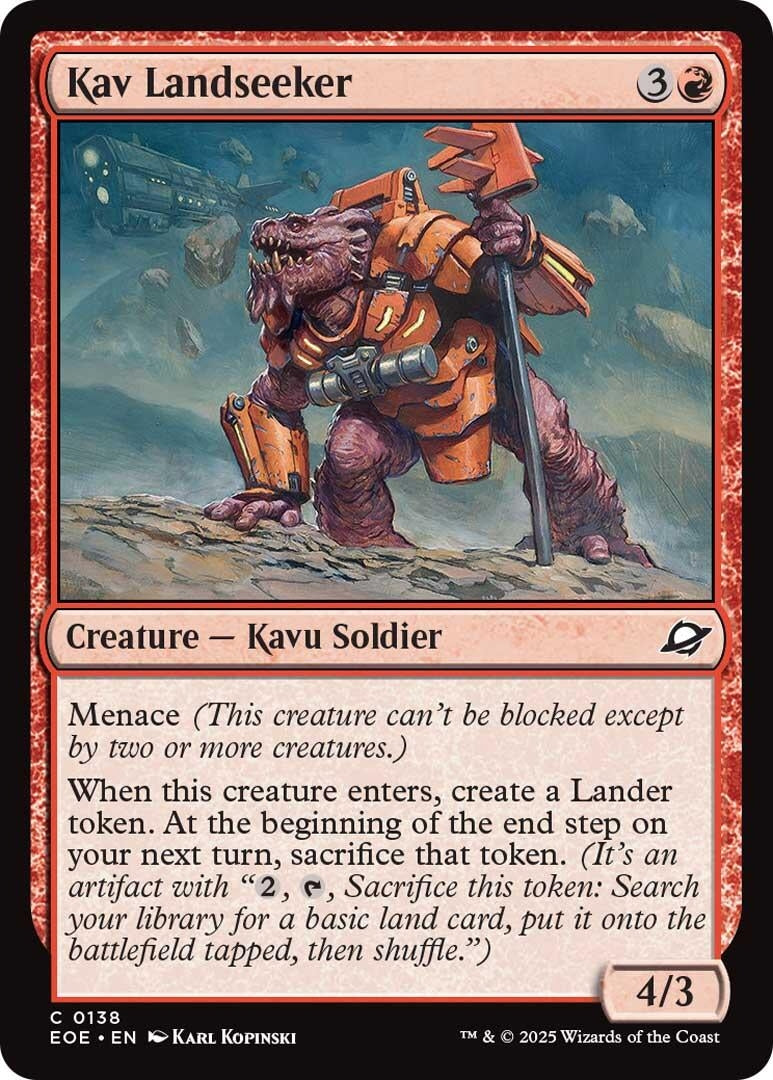 Kav Landseeker (138) (Edge of Eternities)