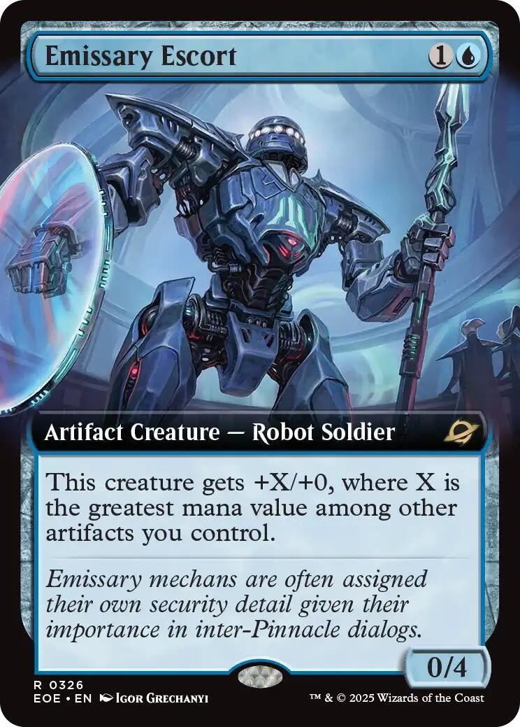 Emissary Escort (Extended Art) (326) (Edge of Eternities)