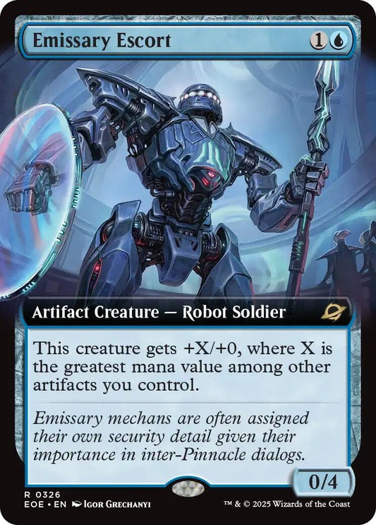 Emissary Escort (Extended Art) (326) (Edge of Eternities)
