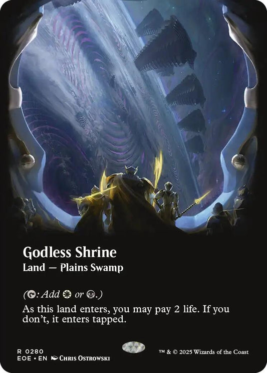 Godless Shrine (Borderless) (280) (Edge of Eternities)