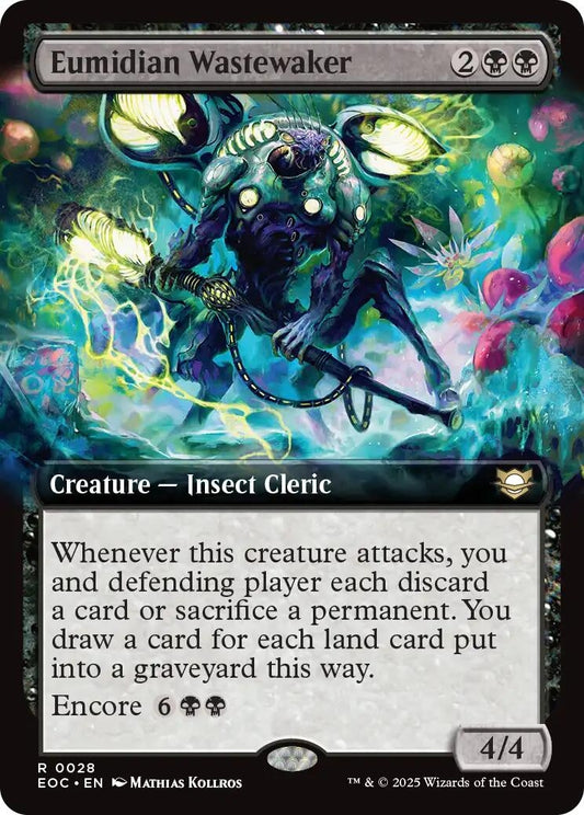 Eumidian Wastewaker (Extended Art) (28) (Commander: Edge of Eternities)