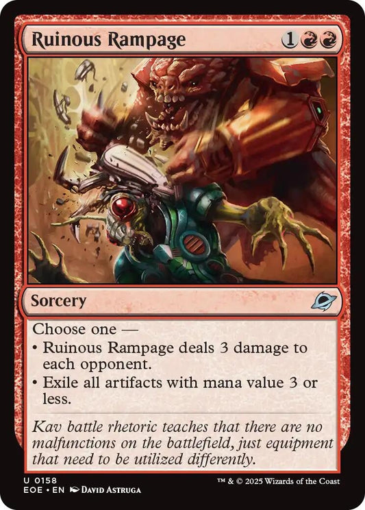 Ruinous Rampage (158) (Edge of Eternities)